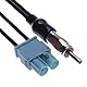 Keple Dual Fakra Autoantennenadapter von Keple Fahrzeugantennenadapter Doppelter Fakra auf DIN Motorola-Stecker für Diversity-Antennensysteme in Audi-, Fiat-, Mercedes-, Peugeot-, Skoda-, Seat- und Au