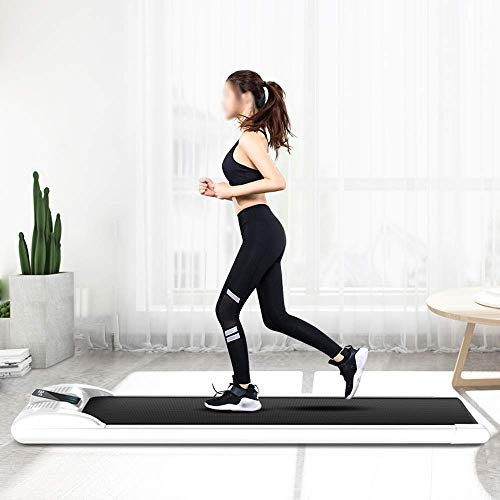 Image of Folding Treadmills with Remote Control Flat Treadmills Multifunction Adjustable Speed Runninghine