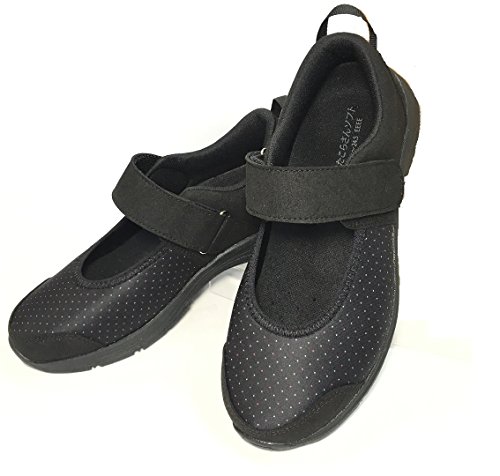 すたこらさんソフト 晴 77 24.0㎝ ブラック