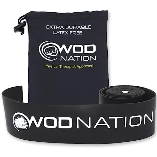 WOD Nation Floss Bands - 1 Pack Heavy, Black -...