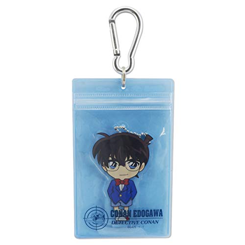 サカモト(Sakamoto) 名探偵コナン アクリルキーチェーン付きクリアパスケース コナン 48412601 クリアブルー サカモト(Sakamoto) 名探偵コナン アクリルキーチェーン付きクリアパスケース コナン 48412601 クリアブルー