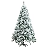 Kerstboom 45/60/9 0 cm pvc Herbruikbare kerstboom Kerstdecoratie kunstmatige groene witte kerstboom Kunstmatige Kerstboom (Size : 60cm-white)