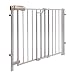 Evenflo Easy Walk-Thru Top-of-Stairs Gate, Simple Assembly, No Tools Required, Easy-Glide Handle, 32-Inch Gate Height, Safety Lock Indicator, Great for Children and Pets, Neutral Finish