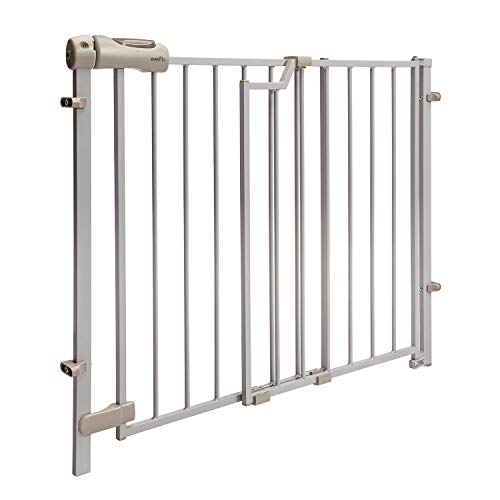Image of Evenflo Easy Walk Thru Top Of Stairs Gate