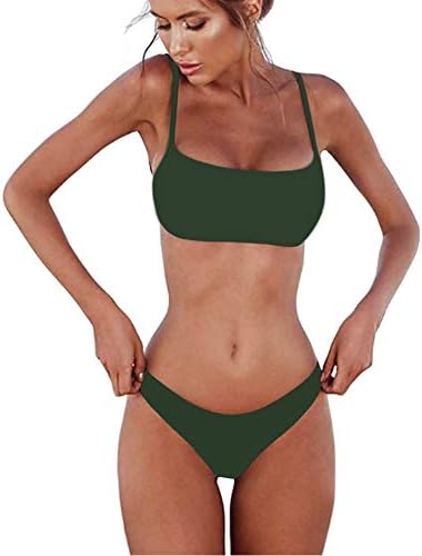 meioro Costumi da Bagno per Donna a Due Pezzi Bikini a Vita Bassa...