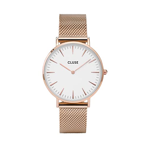 Cluse Damen Armbanduhr Analog Quarz Edelstahl CL18112