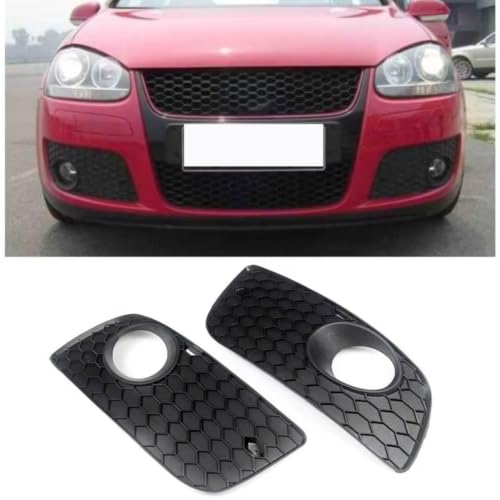 Rejilla de luz antiniebla para VW Golf y Jetta: rejilla inferior de parachoques delantero 5