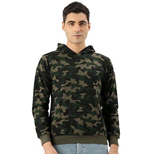 Image of Veirdo Men's Fleece Hooded Sweatshirt (Camouflage, XX-Large)
