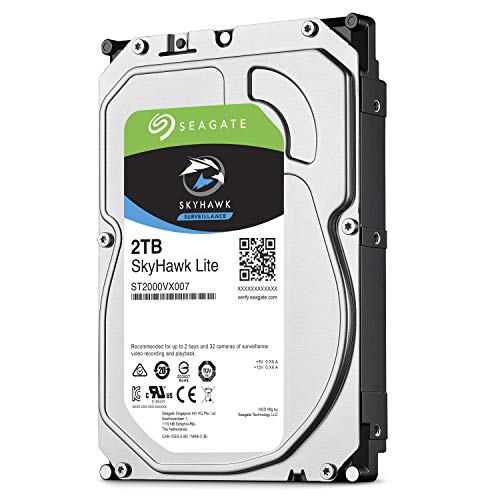 Image of Seagate Skyhawk Lite 2TB Surveillance Internal Hard Drive HDD - 3.5 Inch SATA HDD (ST2000VX007)