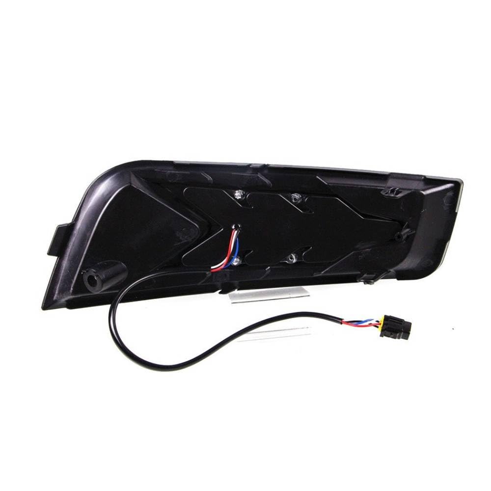 LED luce di marcia diurna DRL per Chevrolet Cruze 2010-2013, paraurti anteriore LED 6000K DRL + streamer indicatore di direzione giallo