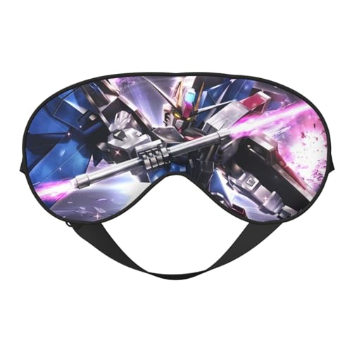 ガンダム アイマスク 睡眠アイマスク スリープマスク 目隠し 遮光 収縮バンド型 調整可能 圧迫感なし 軽量 通気性 柔らかい 快適 手洗いok 快眠 安眠 昼寝 仮眠 飛行機 旅行 出張用 オールシーズン対応 子供 大人 男女兼用 1枚 おしゃれ 人気