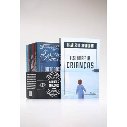 Box 10 Livros | Nascido Escravo de Martinho Lutero; Caminhando com o Peregrino de Charles Spurgeon; Graça abundante ao principal dos pecadores de John Bunyan; A verdadeira Obra do Espírito de Jonathan Edwards; A imitação d