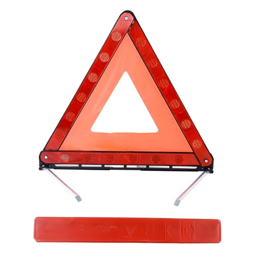 ROSYLEVE Advierte del Coche Triángulo, El Accesorio del Coche Triángulo Plegable con la Caja de Almacenamiento Falla El Coche Triángulo Falla, La Falla