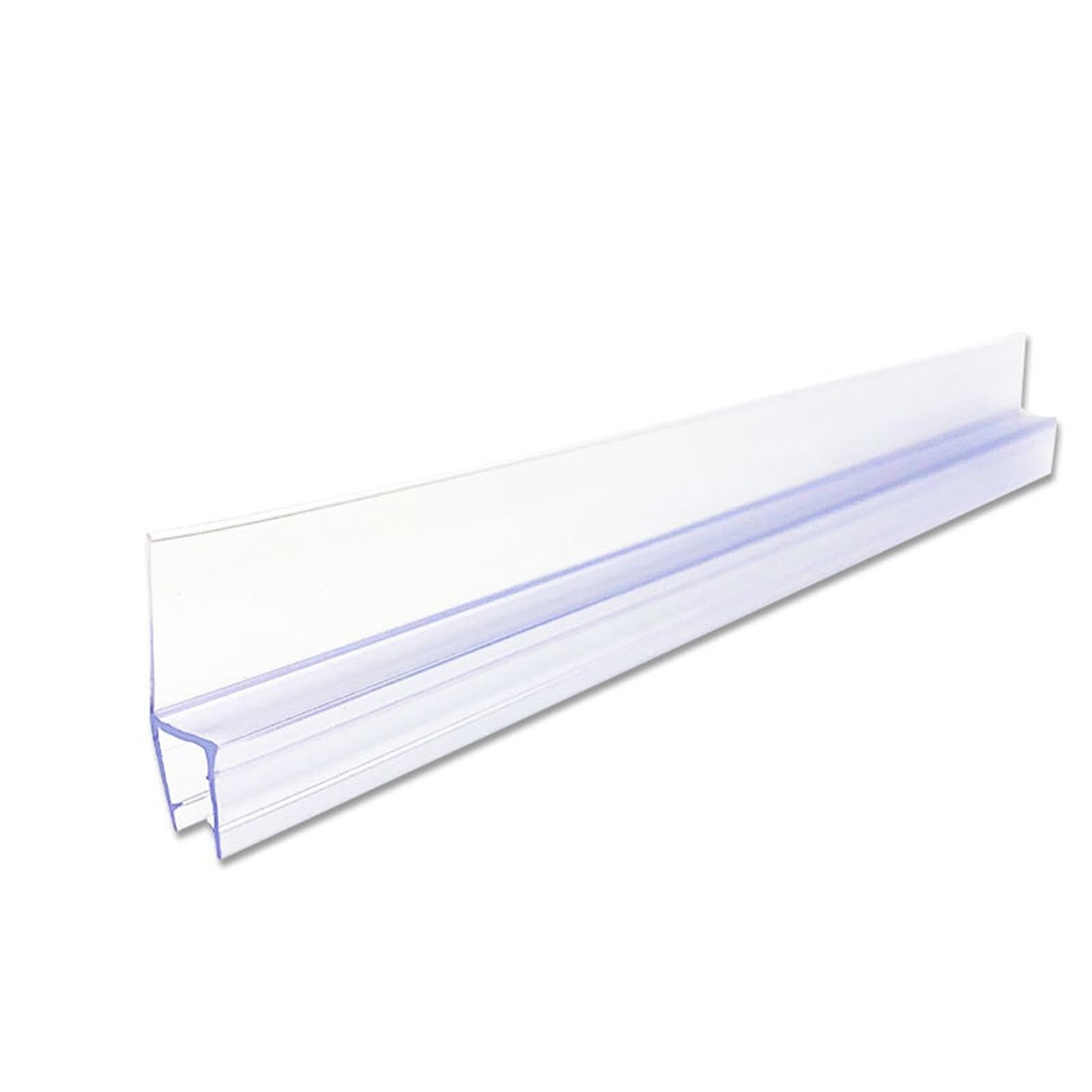 70CM Shower Door Seal Strip PVC Water Stopper for Glass Doors H-Type h Shape (4MM)