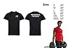 The T-Shirt Barnicle White Print - Men - Small -Navy - TriDri - Gym Tshirt - Personal Trainer PT Front and Back #1