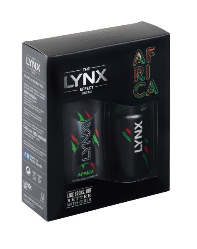 Lynx AFRICA DUO CONFEZIONE REGALO