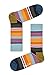 Produktbild Happy Socks Unisex Freizeitsocken Multi Stripe Sock, Gelb (Gelb 2000), 41-46