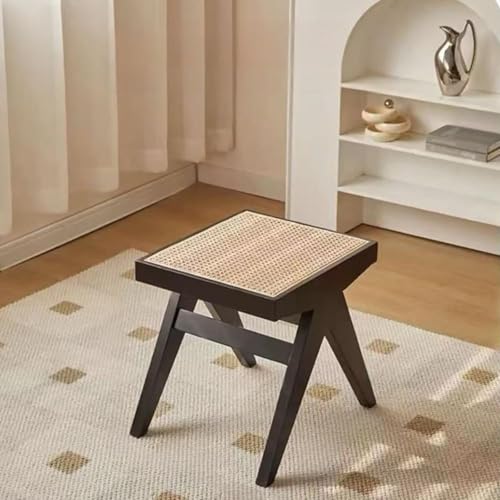 Rustikale Rattan-Bank aus Holz, vielseitig, multifunktional, für...