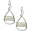 Silver with Gold Wire