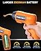 THIS HILL Cordless Plastic Welder –900 Staples Included, LED light, USB Rechargeable Portable Plastic Welding Kit with Portable Storage Bag, Perfect for DIY Projects, plastic/Bumper/Toys Repair