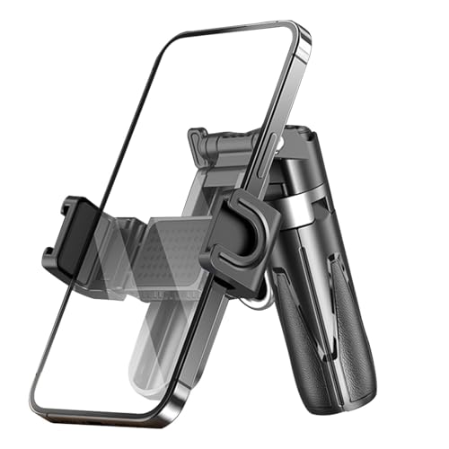 Trípode portátil para teléfono extensible con rotación de 360 grados para fotos perfectas