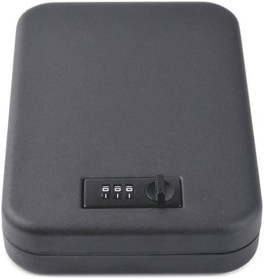 Portable Security Lock Box Gun Pistol Safes Car Security Lockbox