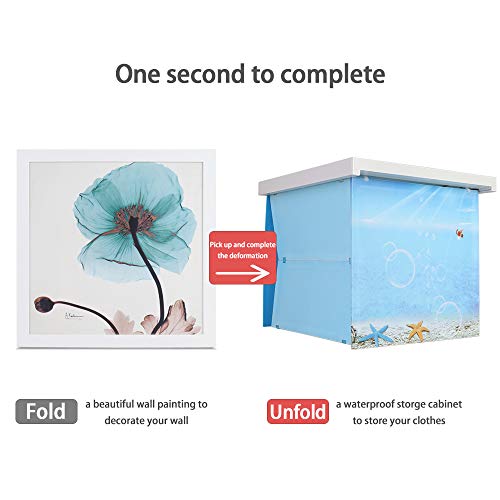 Splenssy Verborgen Stijl Badkamer Opvouwbare Kleding Tas Waterdichte Douchecabine Kleding Box - Image 4