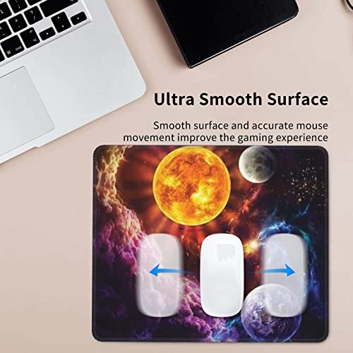 Tapis de souris Planet pour ordinateur : l'élégance spatiale dans votre bureau