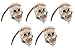 Cat Catcher Mice Refill - 5 Pack / Go Cat Refill - Cat Catcher Mouse Toy Accessory