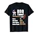 Para barbacoas y ventiladores de parrilla de carne y salsa de barbacoa | BBQ Camiseta