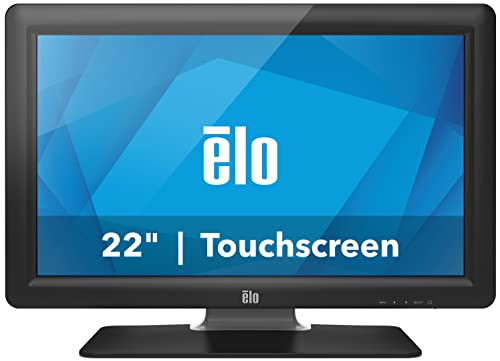 Image of Elo E107766 Desktop Touchmonitors 2201L IntelliTouch Plus 22'' LED-Backlit LCD Monitor, Black