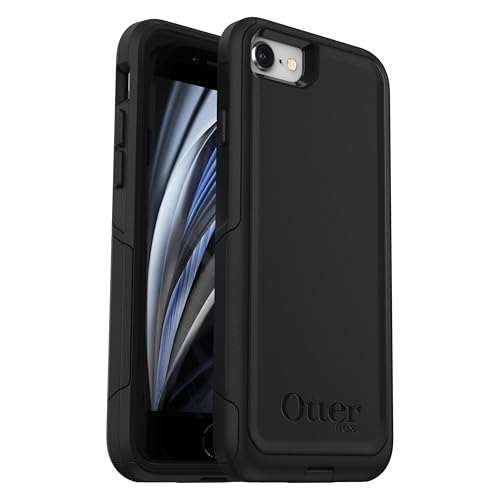 OtterBox iPhone SE 3rd & 2nd Gen, iPhone 8 & iPhone 7 (not Compatible with Plus Sized Models) Commuter Series Case - Black, Slim & Tough, Pocket-Friendly, with Port Protection by Otterbox - Image 3