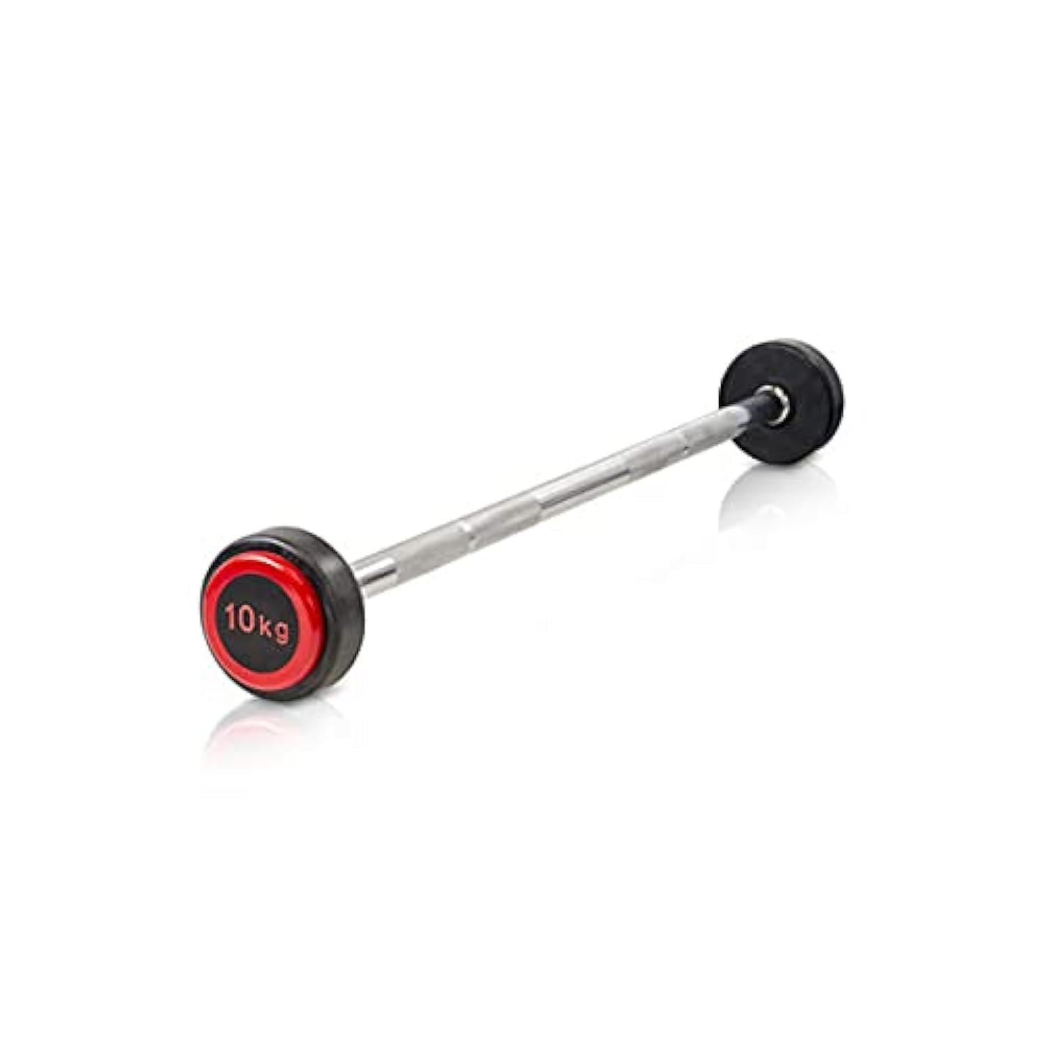 Gainmotion Fixed Rubber Straight Barbell 10 Kg