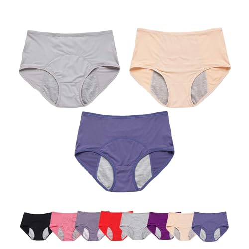 Culotte pour femme de plus de 60 à 70 ans lavable et sous-vêtement grande taille anti-fuite