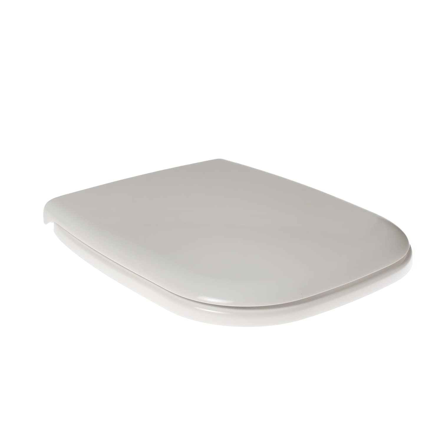 Copriwater per DURAVIT D-CODE come ORIGINALE TERMOINDURENTE BIANCO cerniera inox