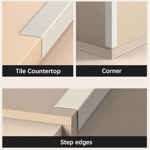 Perfil de aluminio y borde de protección de pared con diseño elegante y funcional 6