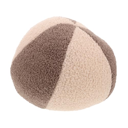 Sosoport Cojín Redondo Esférico Suave para Sofá y Yoga Almohada Decorativa de Casa para y Descanso Color