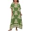 Boho Green Arabesque