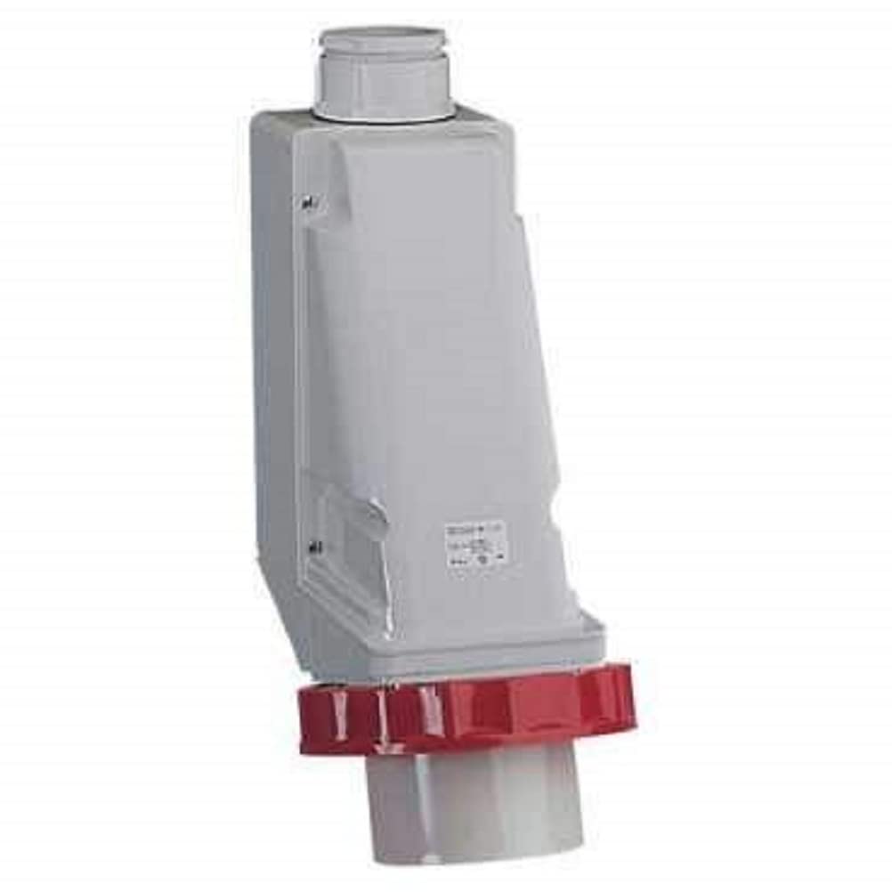 Schneider 81582 Spina Parete Ip67 3Pt 63A 380V, Bianco