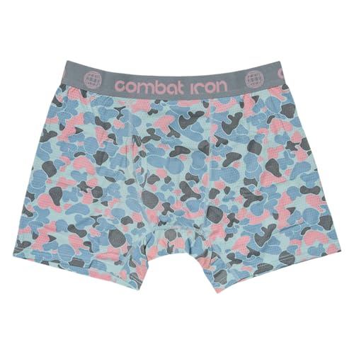 Combat Iron Apparel Adventure Class Boxer Briefs for Men | Moisture-Wicking, Anti-Irritation, No-Wedgie Fit