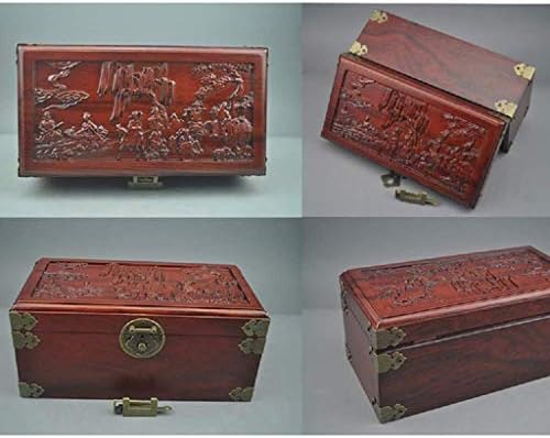 Decorative Urns Wooden Cremation s Memorial Funeral Box, Hand Carved Patterns for Human Ashes Adult