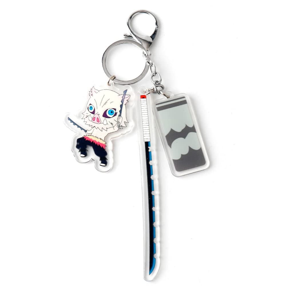 Buy Demon Slayer Keychains Tanjiro Kimetsu No Yaiba Acrylic Sword