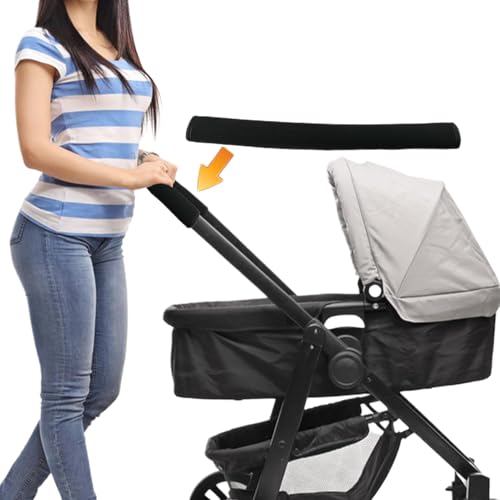 Buhygn Funda Para Manillar De Cochecito,Protector De Manillar Extraíble Para Silla De Paseo - Protector Envolvente Antipolvo para Protección en Exteriores,Uso Diario Exterior Paseo Ciudad Parque