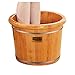 Produktbild CCFENG Fuß Wanne, Fußbad, Holz Fußwaschung Barrel, Fußmassage Eimer, Haushalt Fußbad Barrel, Fuß Relaxing, Schmerz Fatigue Relief (Size : 6)