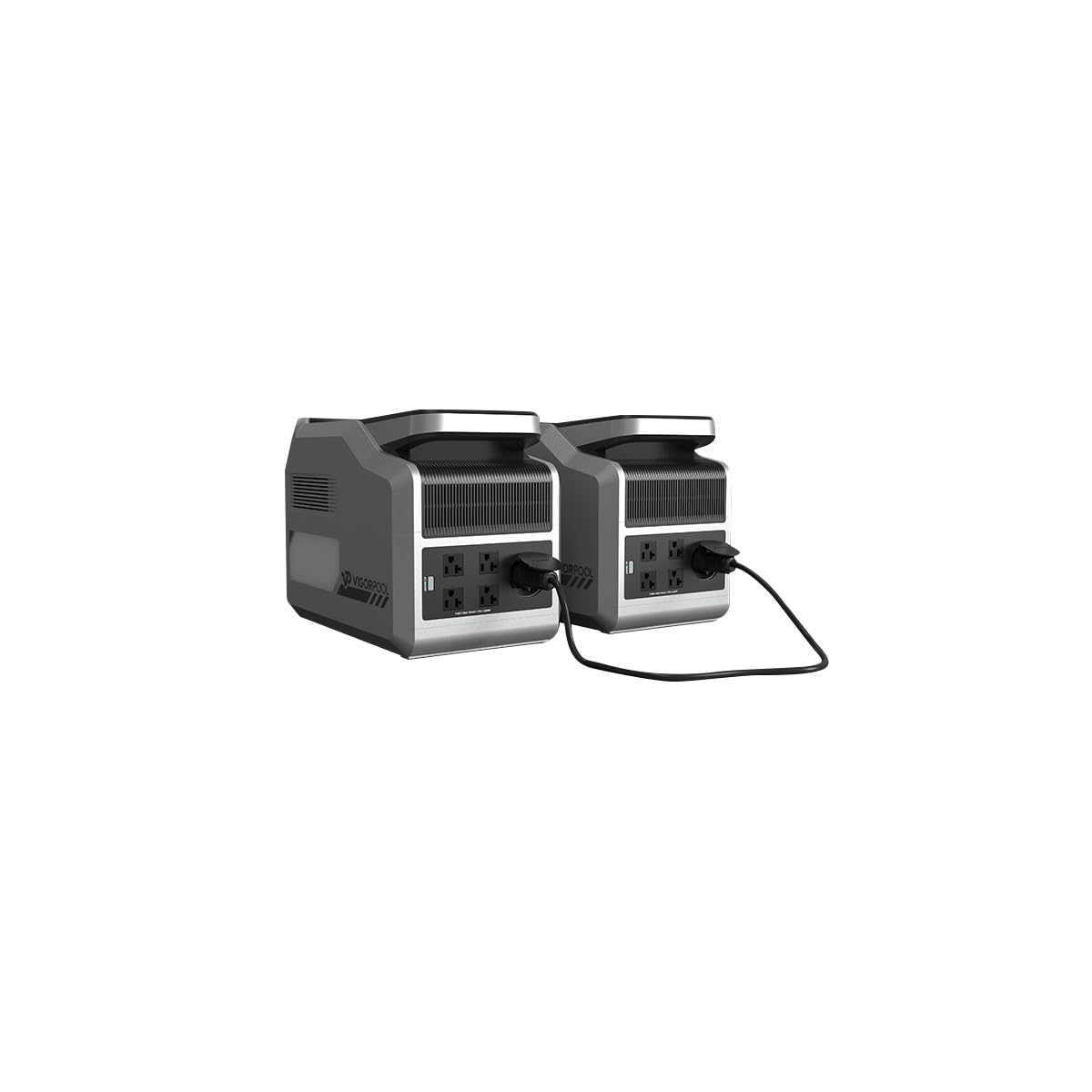 Baterías portátiles de litio (1200 W, alimentación de hasta 12 dispositivos simultáneamente