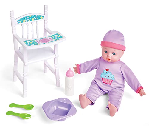 Juego de Alimentación Muñeca Suave Kidoozie miniatura 1