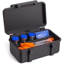 10ml Vial Case for Insulin and Peptide Vials | Room for Syringes and Skin Prep Wipes | Injection Travel Kit
