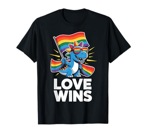 Dinosaure LGBTQIA+ LGBT Pride Month T-Shirt