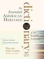 Amazon.co.jp: The Essential American Heritage Dictionary