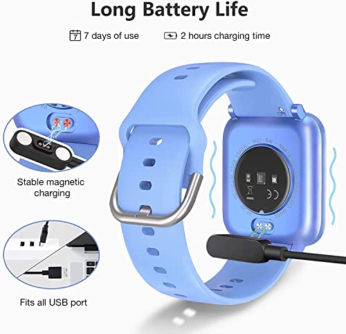 Kalinco Smart Watch For Android Phones Ios, Swim Watch With Heart Rate Monitor Pedometer Calorie Counter, 5Atm Waterproof Fitness Tracker With Sleep Monitor Compass, Smartwatch For Men Women #TOP6